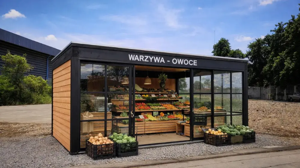 Pawilon handlowy na działce rolnej – czy to legalne?